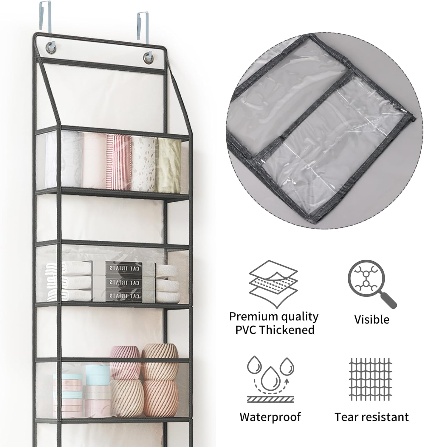 Over the Door Hanging Pantry Organizer