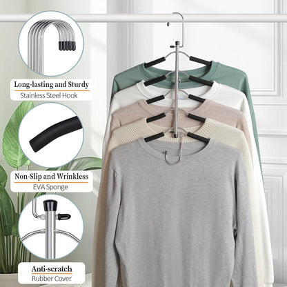 Space Saving Multi-Layer Clothes Hangers