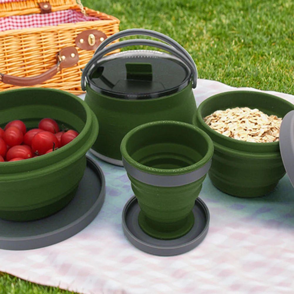 Outdoor Camping Cookware Set Organizer