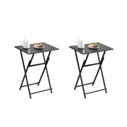 Folding TV Tray Table Set