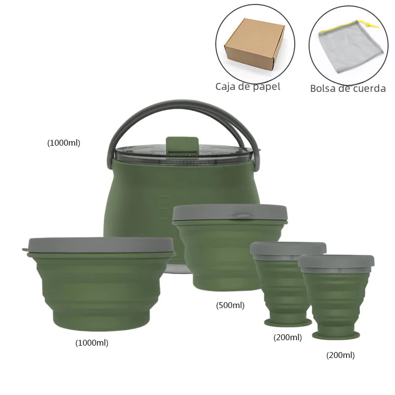 Outdoor Camping Cookware Set Organizer