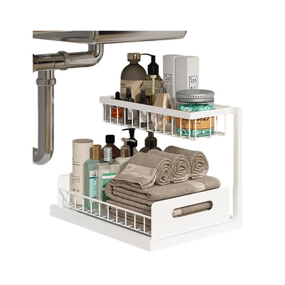Under Sink Sliding Storage Organizer