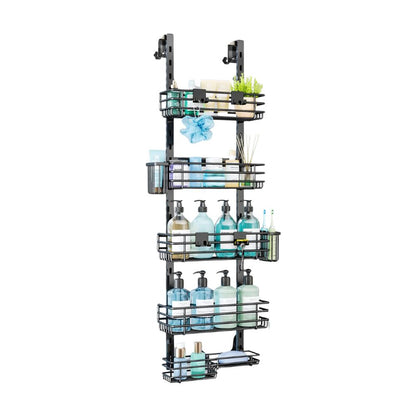 Over Door Adjustable Shower Caddy Organizer