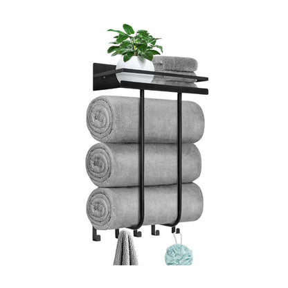 Wall Mounted Bathroom Towel Rack