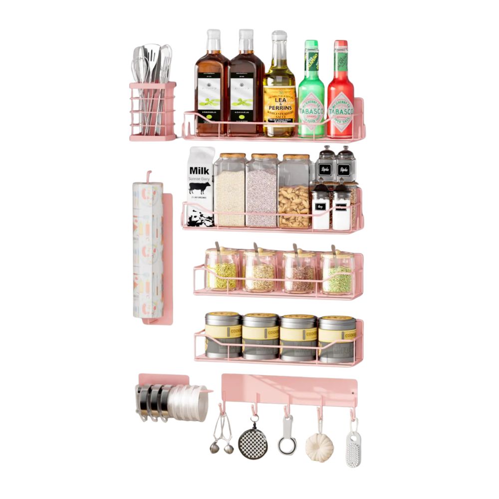Magnetic Spice Rack Organizer Set