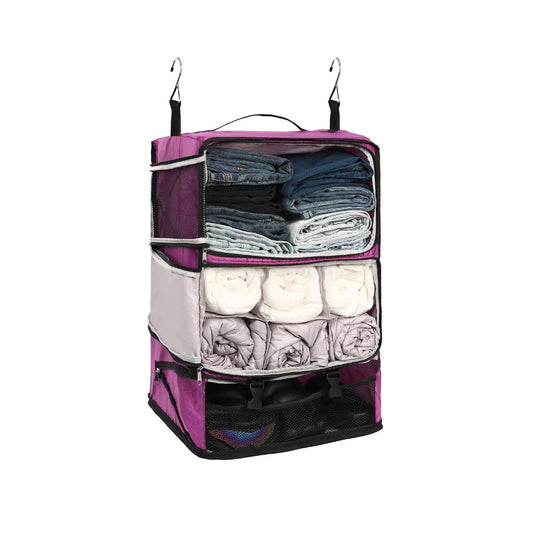 Hanging Travel Closet Organizer Bag