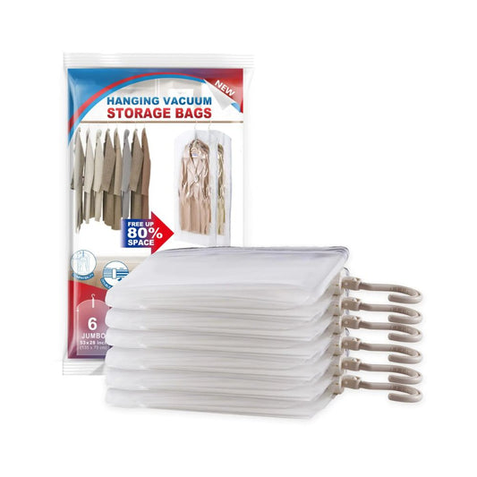 Hanging Vacuum Storage Bags Organizer