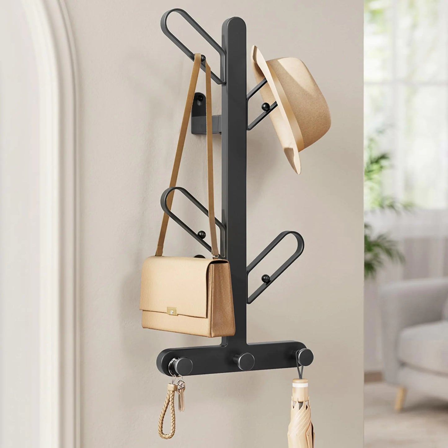 Branch-Look Wall Mounted Coat Rack