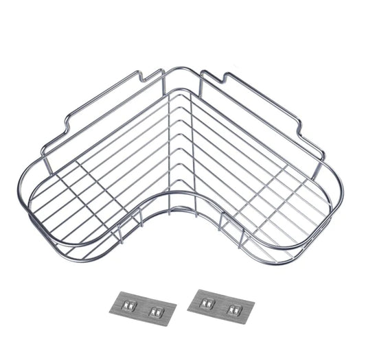 Stainless Steel Corner Shower Caddy Organizer
