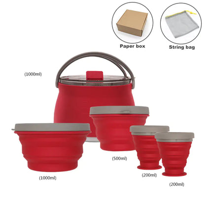 Outdoor Camping Cookware Set Organizer