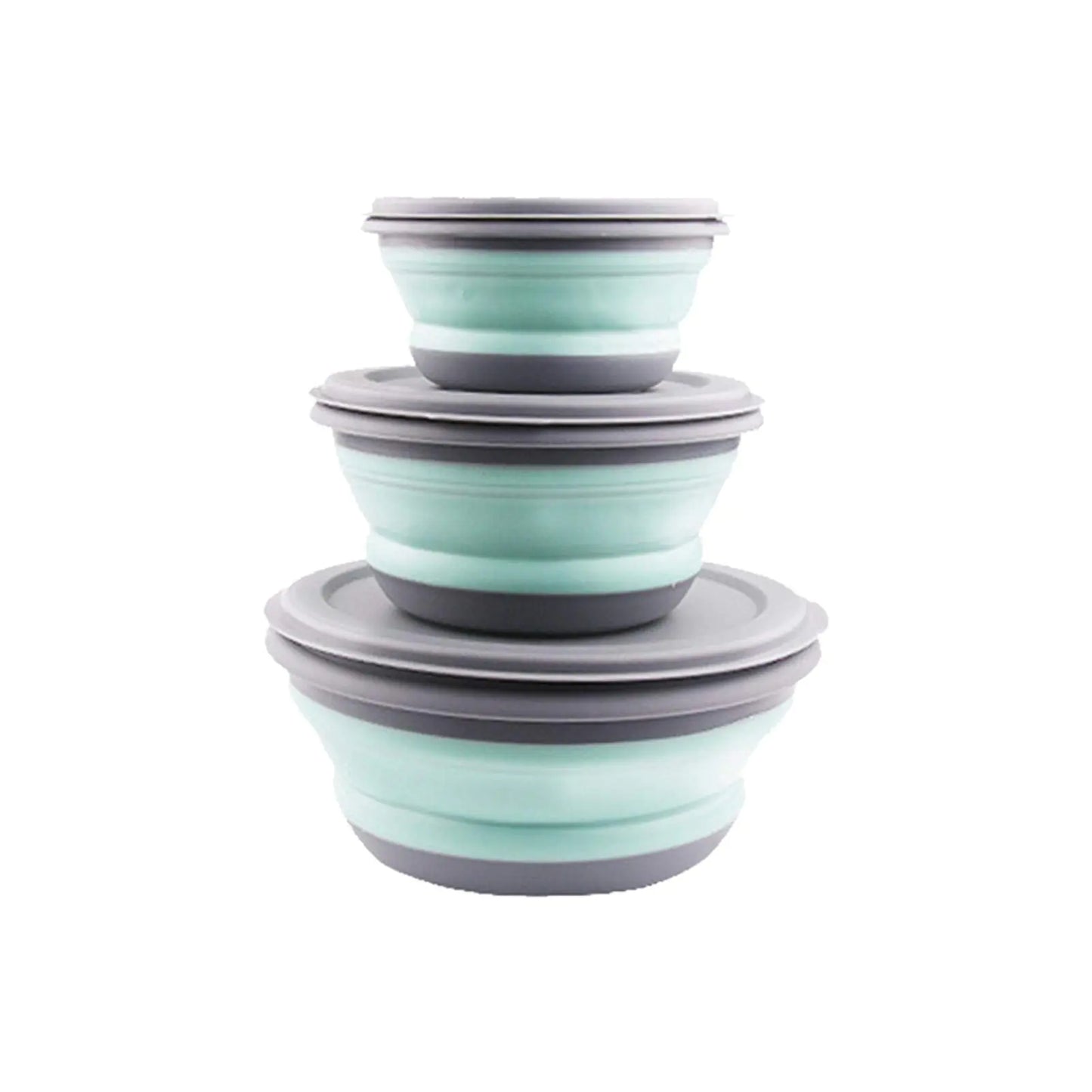 Portable Silicone Collapsible Travel Bowls